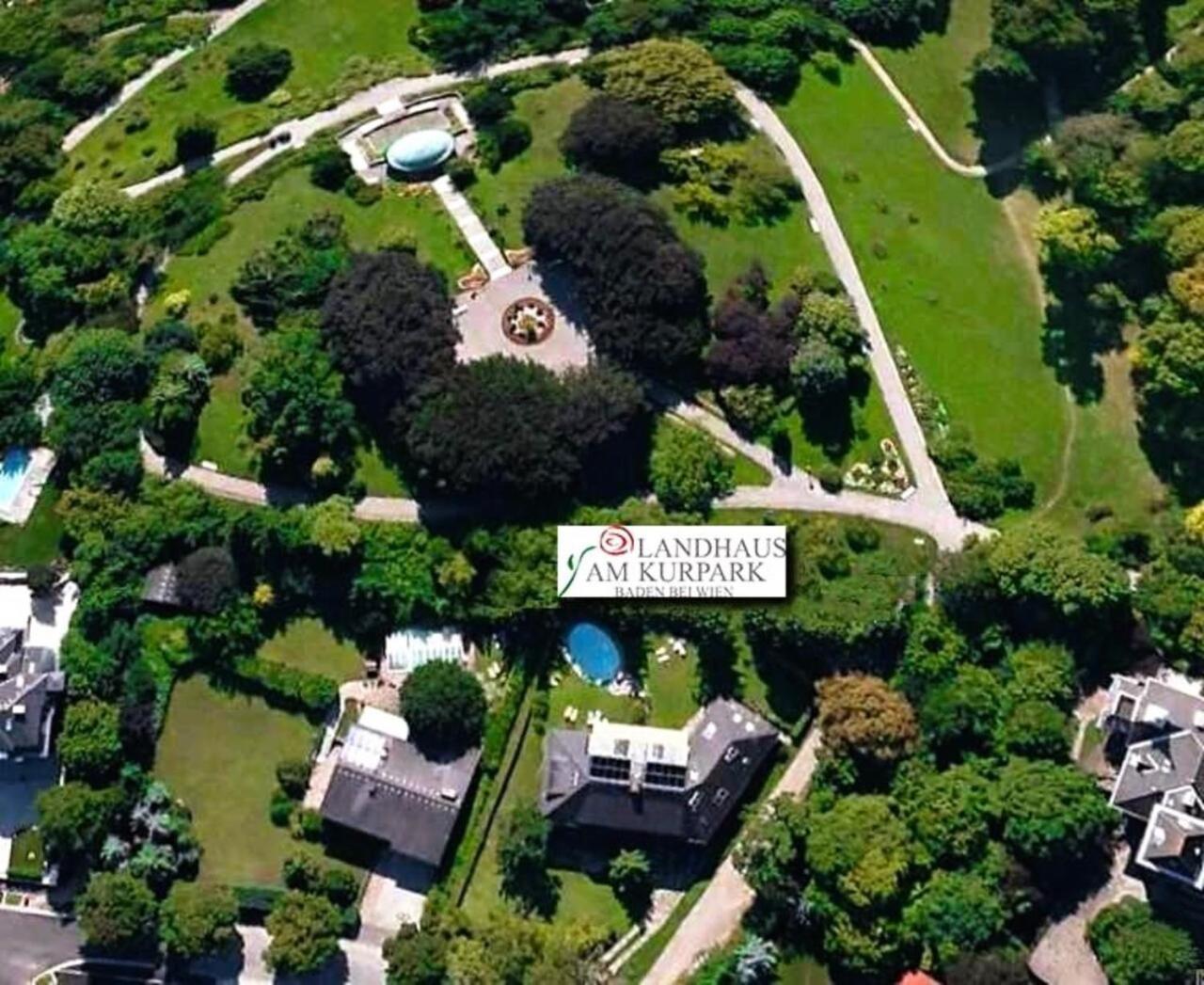 Landhaus Am Kurpark Baden Exteriér fotografie